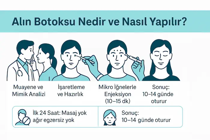 Alın Botoksu Nedir ve Nasıl Yapılır?